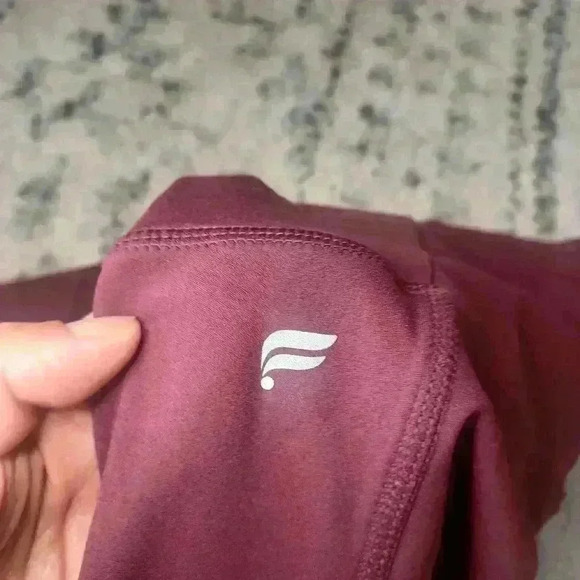 Fabletics Womens Raspberry Trinity High-Waisted Utility Legging S - Picture 9 of 13